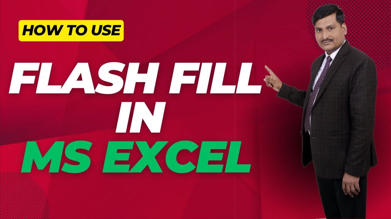 Flash Fill Computer Steps to Use Flash Fill - masteringexcel.in